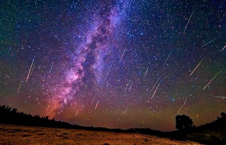 
Звездопады Лириды и Эта-Аквариды можно наблюдать на ночном апрельском небе                