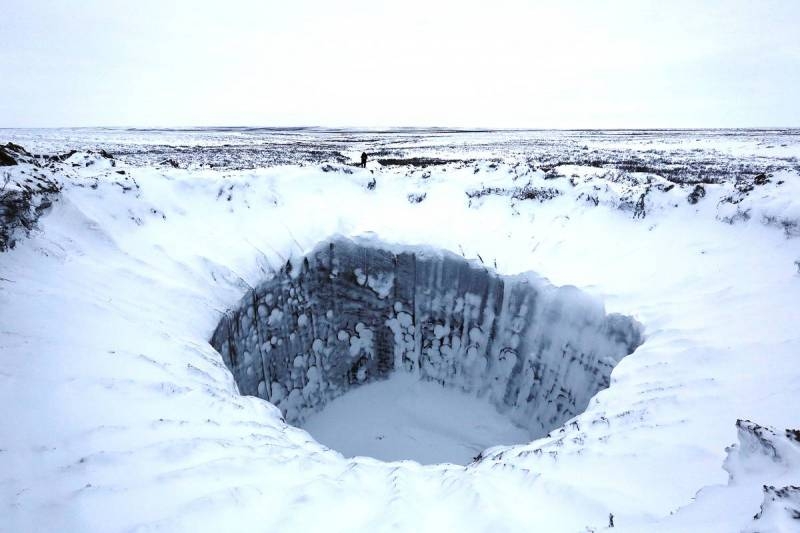 
Какую опасность таят «криовулканы» вечной мерзлоты полуострова Ямал                