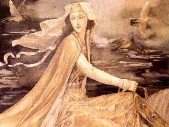 
Легенда о хазарской принцессе Атех, умевшей проникать в чужие сны                