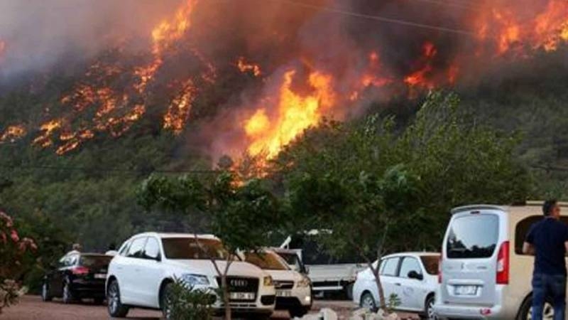 
Ситуация с пожарами в Кемере, новости на 8 августа                